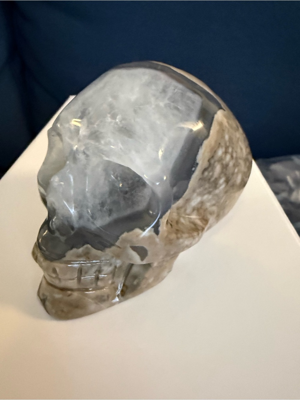 volcano agate skull UV
